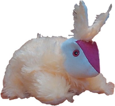 

Saroj Golden Petals Naughty Rabbit Peach Colour - 31 cm(Bright Peach)