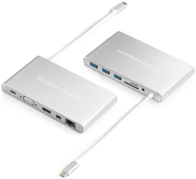 

HyperDrive GN-30B Silver USB Adapter(Silver)