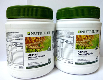 

Amway Nutrilite Protein Powder Pack - 200 Gm Pack O f 2(400 mg)
