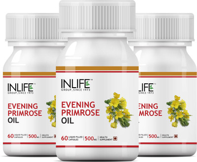 

Inlife INLIFE Evening Primrose 60 Capsules,(3-pack)(180 No)