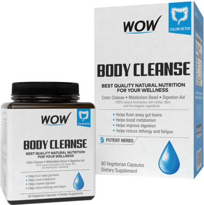 

WOW Life Science Body Cleanse Capsules(60 No)