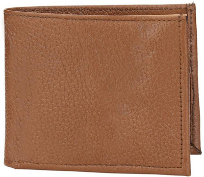 

Alvia Men Brown Genuine Leather Wallet(3 Card Slots)
