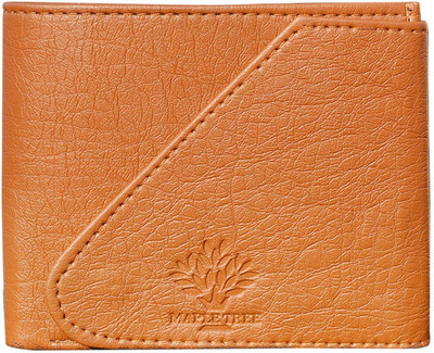 

Mapletree Men Tan Genuine Leather Wallet(5 Card Slots), Brown