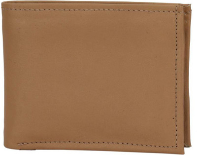 

Alvia Men Tan Genuine Leather Wallet(3 Card Slots)