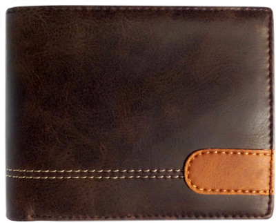 

Helizest Boys Brown Genuine Leather Wallet(6 Card Slots)