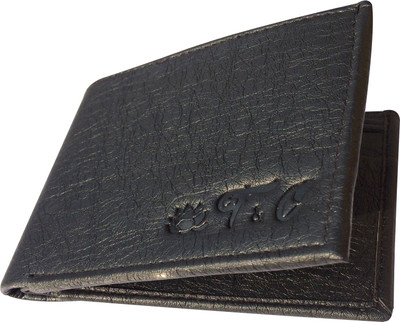 

FRIENDS & COMPANY Men Black Artificial Leather Wallet(8 Card Slots)