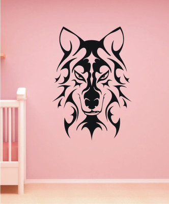 

Wall Guru  Home Décor wall Sticker Sticker(Pack of 1, Black