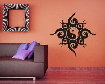 

Wall Guru  Home Décor wall Sticker(Pack of 1, Black