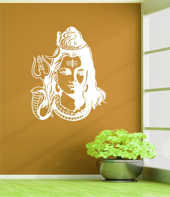 

Wall Guru  Home Décor wall Sticker(Pack of 1, White