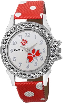 Matrix WN-33 Stone Studded Wrist Watch Watch  - For Girls   Watches  (Matrix)