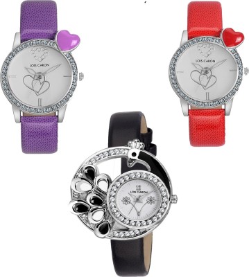 Lois Caron LCS-6015 COMBO WATCHES Watch  - For Girls   Watches  (Lois Caron)