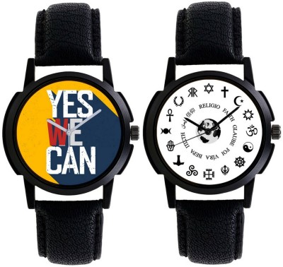 AR Sales Combo Of 2 Stylish Analog Watch For Mens And Boys-104-105 Watch  - For Men   Watches  (AR Sales)