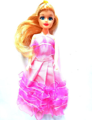 

Reyansh Collection Mini Princess Doll in Pink Dress(Pink)