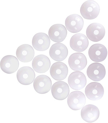 

GOELX Plastic Jhumka Base Large Size in Dome Shape for Jewellery Making & Thread Wrapped Jewellery