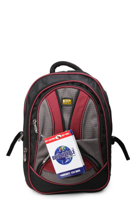 

JAZZENTERPRISES Multipurpose bags 20 L 20 L Laptop Backpack(Grey, Red)