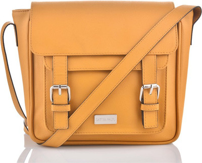 

Satya Paul Hand Bag Sling Bag(Yellow, 12 L)
