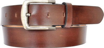 

Aone Men Casual Brown Genuine Leather Belt