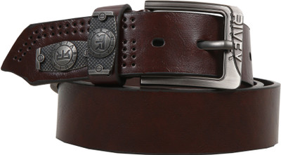 

Rivex Men Casual Brown Artificial Leather Belt