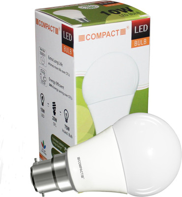 

Compact 10 W Round B22, E27 LED Bulb(Yellow)