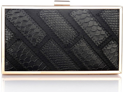 

Satya Paul Casual Black Clutch