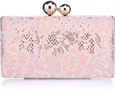 

Satya Paul Casual Pink Clutch
