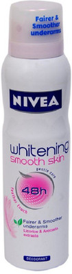 

Nivea Whitening Smooth Skin Deodorant Deodorant Spray - For Women(150 ml)
