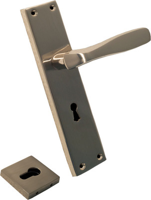 QSEVEN Zinc Door Pull(Silver Pack of 1)
