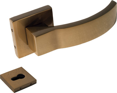 

QSEVEN Zinc Door Pull(Brown Pack of 1)