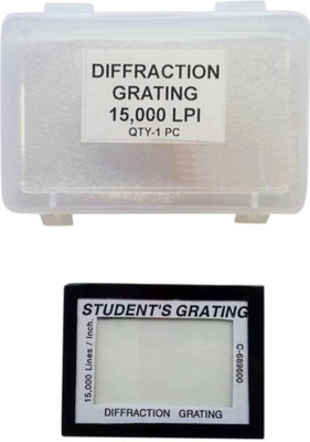 

BEXCO Diffraction Student Grating Educational 15000 Lines Per Inch.(Multicolor)