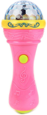 

Webby Musical Microphone with 3D Lights(Multicolor)