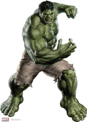 

Avengers Hulk POSTER PRINT ON 13X19 INCHES 3D Poster(19 inch X 13 inch, Rolled)