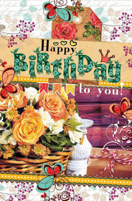 

CELEBRATE HAPPY BIRTHDAY POSTER HD QUALITY H POSTER PRINT ON 13X19 INCHES Paper Print(19 inch X 13 inch, Rolled)