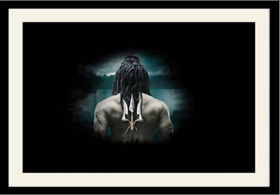 

Wall Poster lord shiva back asf dyjzd zg POSTER PRINT ON 13X19 INCHES Paper Print(19 inch X 13 inch, Rolled)