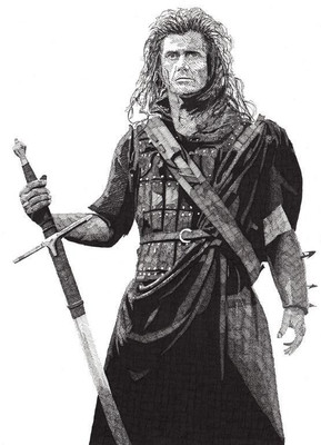 

Movie Braveheart POSTER PRINT ON 13X19 INCHES 3D Poster(13 inch X 19 inch, Rolled)