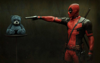 

Movie Deadpool Marvel Stuffed Animal Teddy Bear Gun Poster POSTER PRINT ON 13X19 INCHES 3D Poster(13 inch X 19 inch, Rolled)