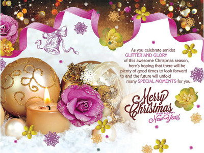 

MERRY CHRISTMAS POSTER FINE QUALITY K POSTER PRINT ON 13X19 INCHES Paper Print(19 inch X 13 inch, Rolled)