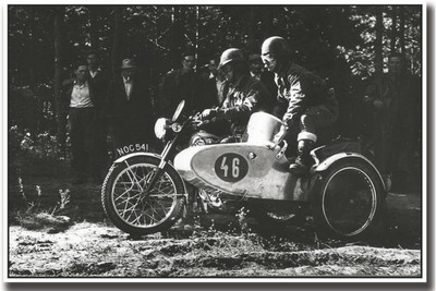 

DBO417 Vintage Motorcycle race POSTER PRINT ON 13X19 INCHES 3D Poster(13 inch X 19 inch, Rolled)
