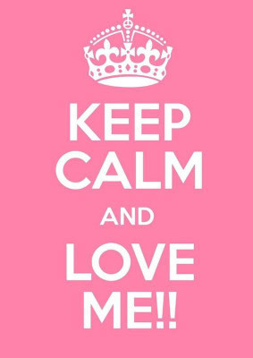 

Wall Poster Keep Calm And Just Love Me POSTER PRINT ON 13X19 INCHES Paper Print(19 inch X 13 inch, Rolled)