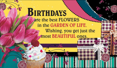 

HAPPY BIRTHDAY QUOTES A POSTER PRINT ON 13X19 INCHES Paper Print(19 inch X 13 inch, Rolled)
