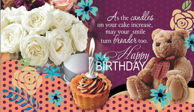 

HAPPY BIRTHDAY QUOTES E POSTER PRINT ON 13X19 INCHES Paper Print(19 inch X 13 inch, Rolled)
