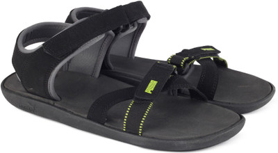 

Puma Men Puma Black-Limepunch Sports Sandals