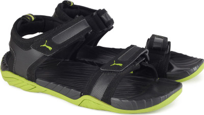 

Puma Men Puma Black-Limepunch Sports Sandals
