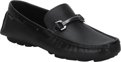 

Red Tape Men Leather Loafers For Men(Black