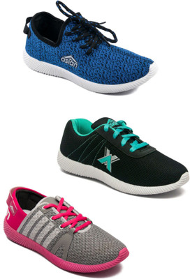 

Asian Women's casual shoes combo pack of 3 Casuals For Women(Multicolor