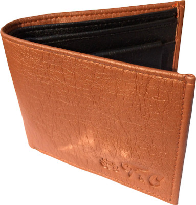 

FRIENDS& COMPANY Men Tan Artificial Leather Wallet(8 Card Slots)