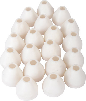 

GOELX Plastic Jhumka/Earring Base Temple Shaped for Jewellery Making & Thread Wrapping