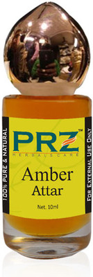 

PRZ Amber Attar Roll-on For Unisex (10 ML) - Pure Natural Premium Quality Perfume (Non-Alcoholic) Floral Attar(Amber)