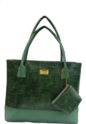 

Nada's Panache Royal Look Solid Designer Brand New Casual Wear Handbag Waterproof Shoulder Bag(Green, 5 L)