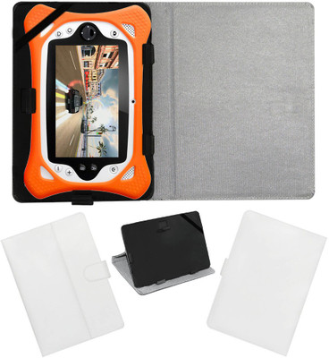 ACM Flip Cover for Binatone Appstar Gx Tablet(White, Cases with Holder, Pack of: 1)