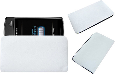 ACM Pouch for Philips Xenium X806(White, Cases with Holder, Pack of: 1)
